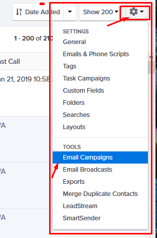 email broadcast and email drip campaigns