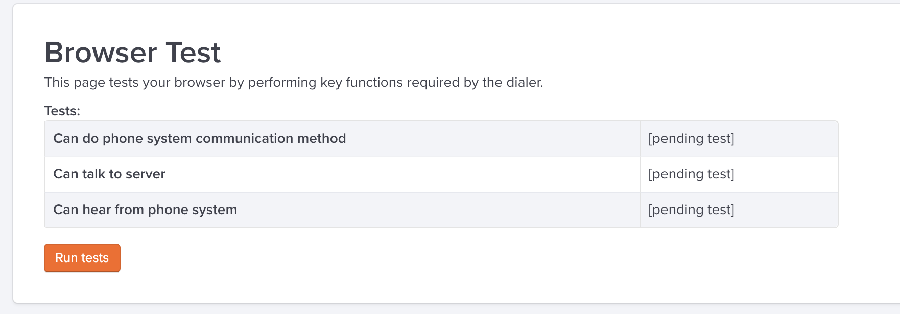Test My Connection